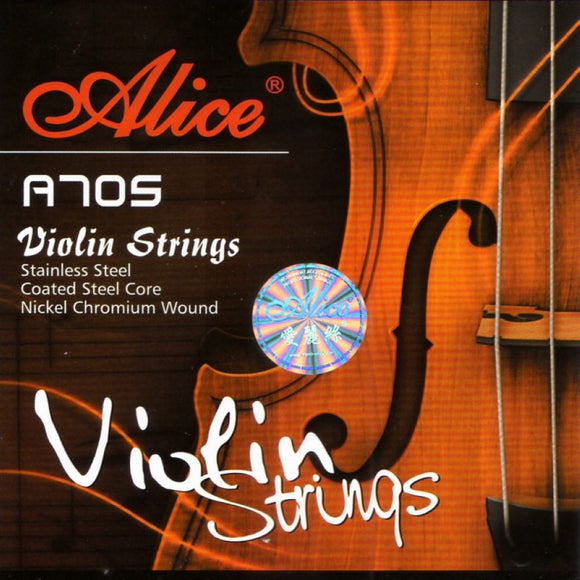 Alice A705, 10 PCs Single Violin Strings, 1st E, Stainless Steel