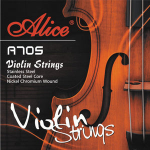 Alice A705, 5 PCs Single Violin Strings, 1st E, Stainless Steel