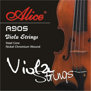 Alice A905, 1 PCs Single Viola Strings, 16" 1st A, Steel Core, Nickel Chromium Wound