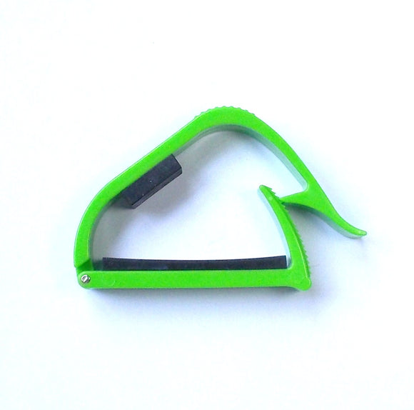 3 PCs Classical Guitar Capo, Plastic, Green