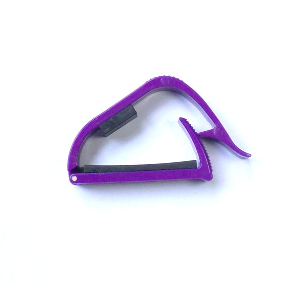 3 PCs Classical Guitar Capo, Plastic, Purple