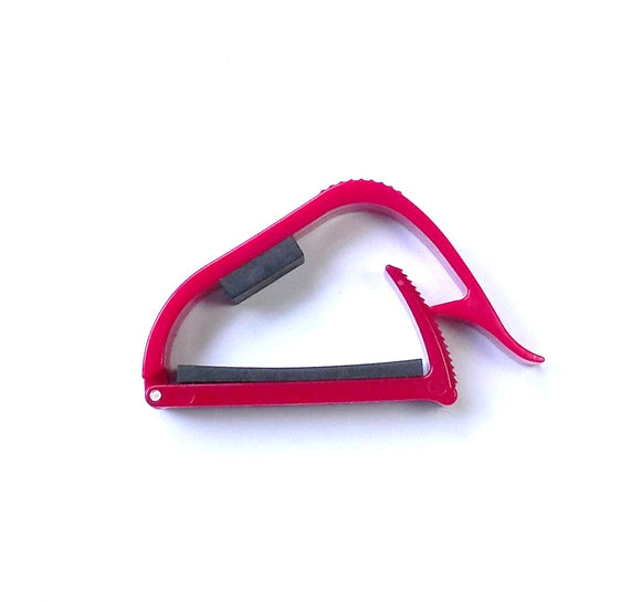 3 PCs Acoustic Electric Guitar Capo, Plastic, Red