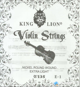 KingLion KL135V, 1 PCs Single Violin Strings, 1st E, Stainless Steel, Weekly Special