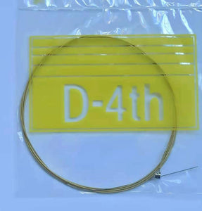 1 PCs Single Acoustic Guitar Strings, 4th D, 0.032, Bronze Wound