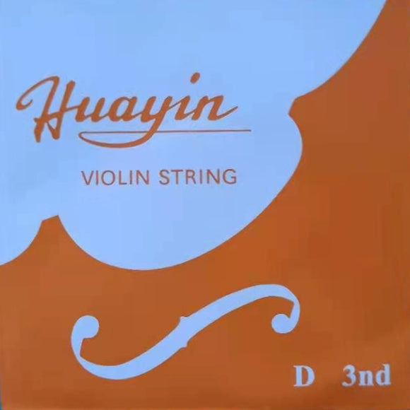 HuaYin, Single Violin Strings, 4/4 3rd G, Carbon Steel, VM200