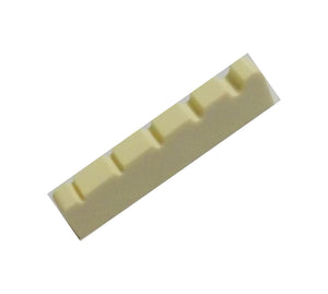 1000 PCs Electric Bass Nuts for 5 String Bass 46 x 6 x 10.8-9.3, Plastic, Ivory Color, A029E