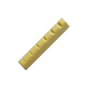 500 PCs Electric Bass Nuts for 6 String Bass, 53 x 6 x 9.75-7.90, Plastic, Ivory Color, A029f